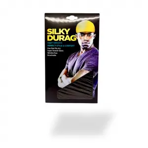 silky durag black